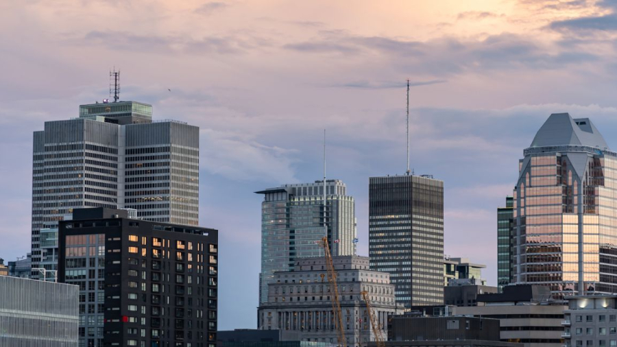 City's skyline